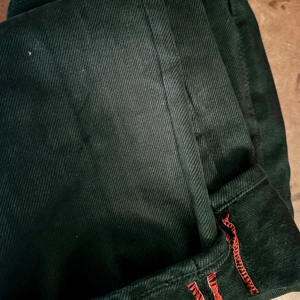 Iron Heart black motorcycle selvedge denim 21oz jeans Japan 31